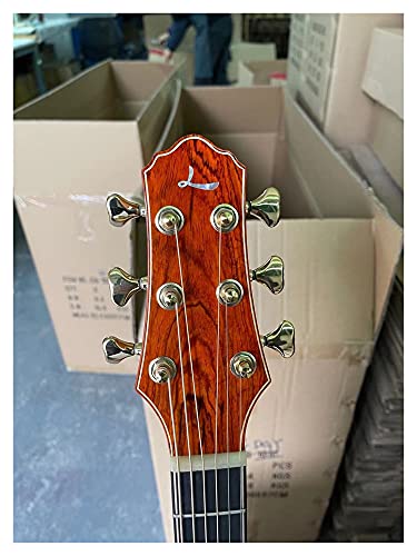 YYYSHOPP Guitare de Musique Acoustique en Bois Massif de 41 Pouces de 5 Pouces Guitare (Size : 41 inches) - Les Beatles, Paul McCartney, John Lennon, RIngo Starr, George Harrison YYYSHOPP Guitare de Musique Acoustique en Bois Massif de 41 Pouces de 5 Pouces Guitare (Size : 41 inches) – Image 5