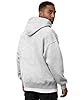 Oyamiki Zip Up Hoodie Mens Classic Comfort Long Sleeve Hooded Sweatshirt Fleece Loose Fit Plain Hoodies Grey XXL #1