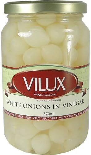 Vilux White Onions in Vinegar 190g or 6.7 oz