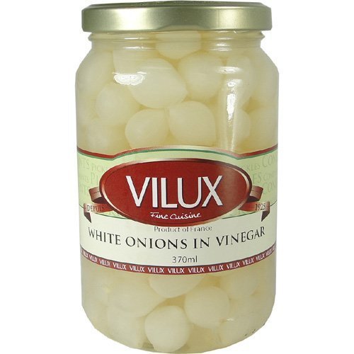 Vilux White Onions in Vinegar 190g or 6.7 oz