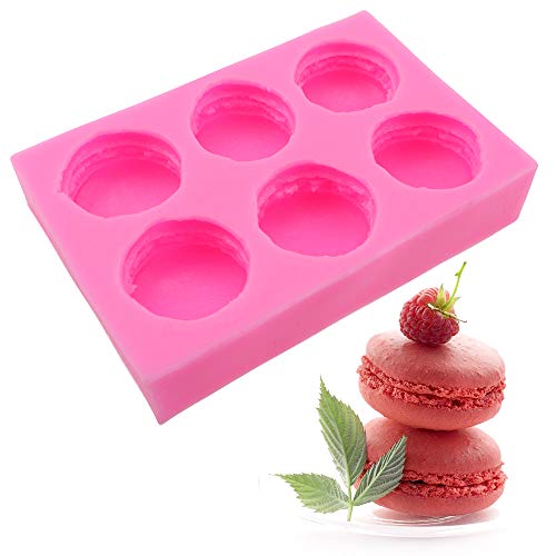 Meiyouju - Moule en silicone de qualité alimentaire pour macarons, chocolat, glaçage, décoration de gâteau, argile polymère, savon, époxy