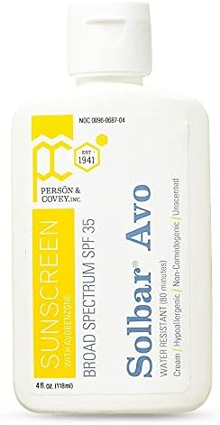 Solbar AVO SPF 35 Suncreen, 4 Oz