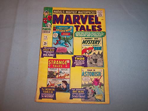 Marvel Tales #4, Sept. 1966. Spider-Man, Thor, Human Torch, Ant-Man