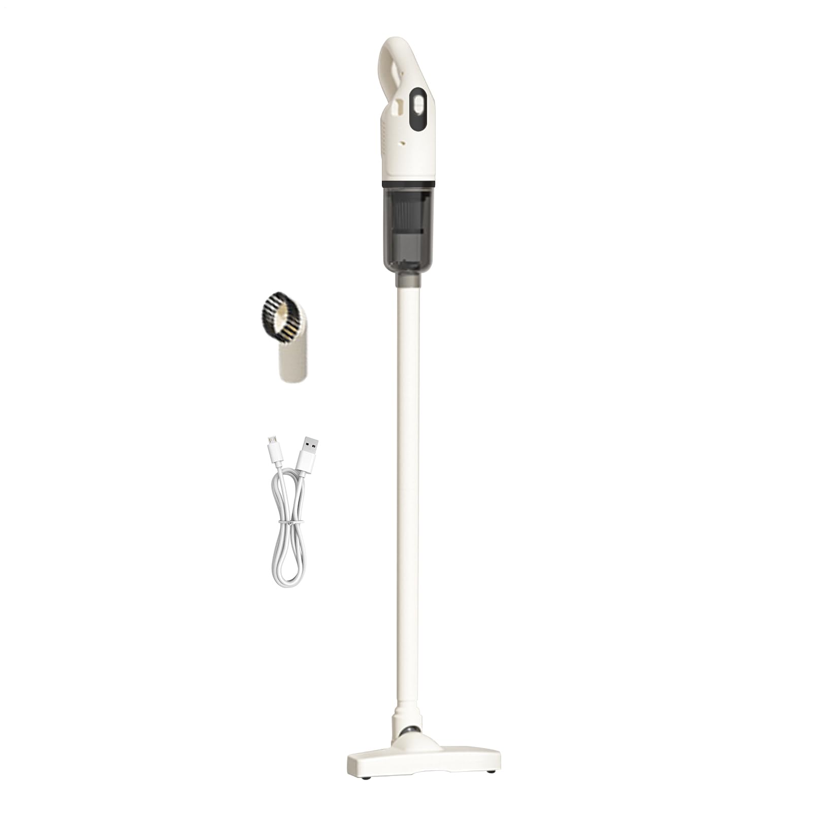 Aspiradora de mano - Potente succión de 120 W, limpiador , herramienta ergonómica para quitar el polvo | Aspiradora doméstica inalámbrica para alfombras de coche, suelos duros, limpieza rápida,