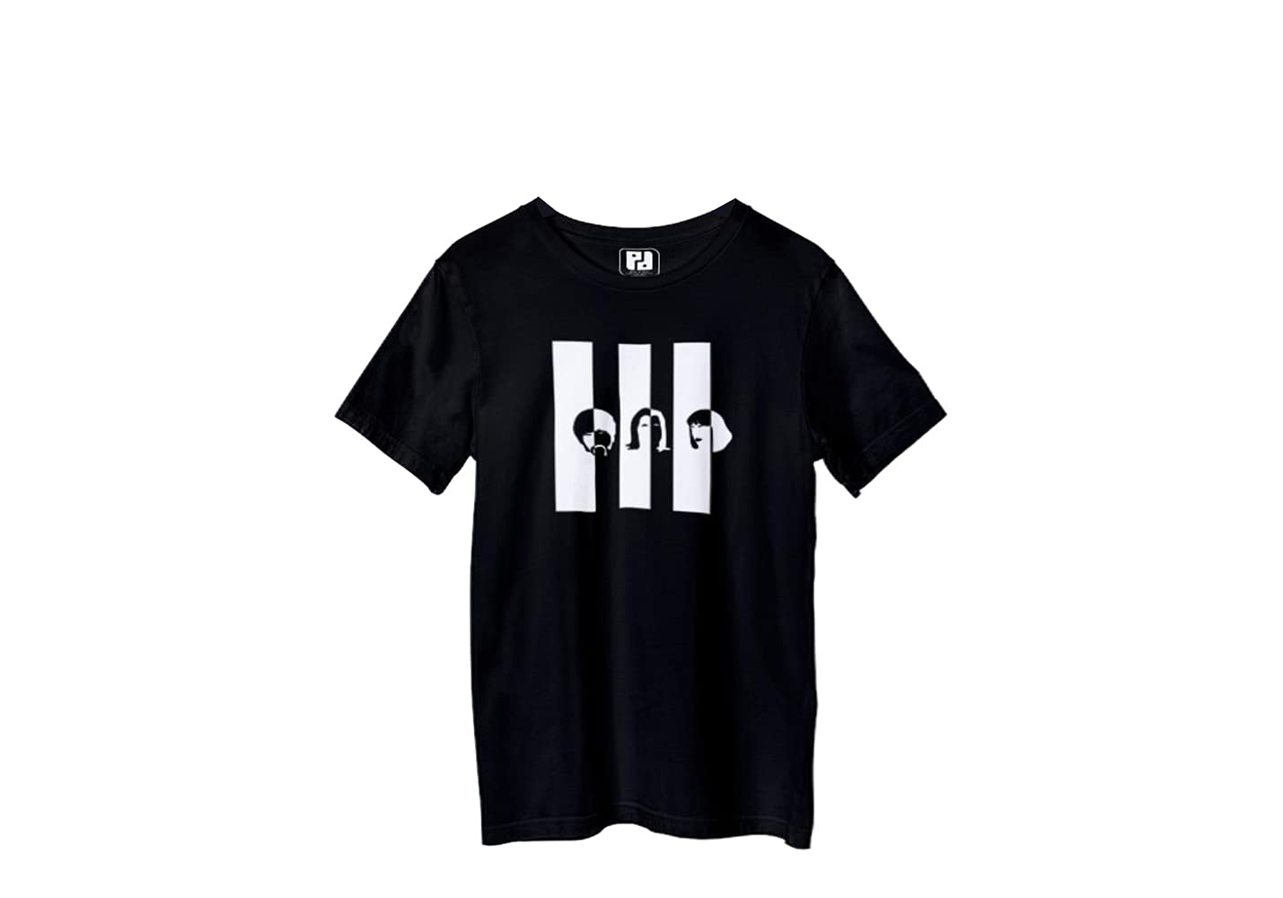 Rubistos DesignsUnisex Cotton Pulp Fiction Movie Art Crew Neck Tshirt(Black,Small)