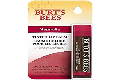 Burts Bees Magnolia Tinted Lip Balm, 4.25 GR