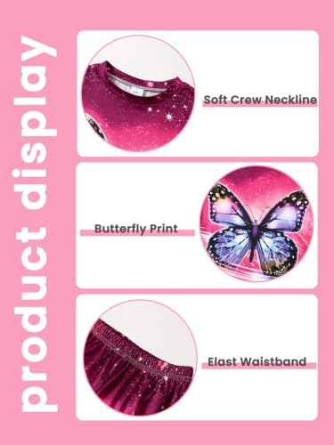 Image of 5-12Y Girls Clothes Summer 2 Piece Outfits Short Sleeve T-Shirts and Shorts Kids Fashion Clothing Sets