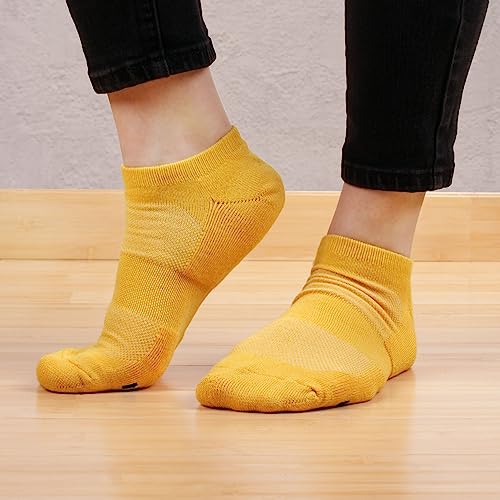 Image of Women's Rayon from Bamboo Fiber Ultra Breathable Superior Wicking Athletic Ankle Sports Socks