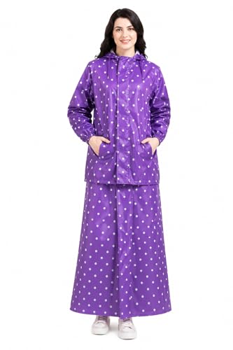 Image of Romano nx 100% Waterproof Rain Skirt Top Jacket for Women Rain Coat with 3 Years Warranty in 28 Colors