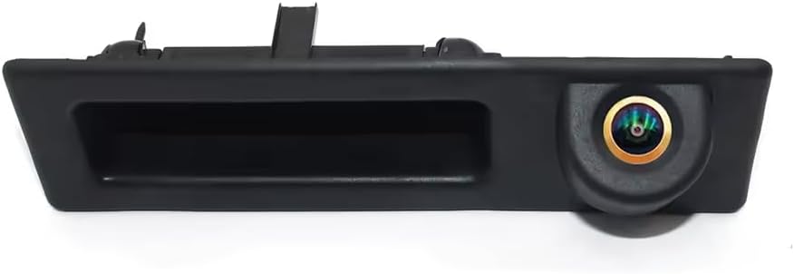 AHD/CVBS Car Rear View Camera's Fisheye Trunk Handle Camera with RCA Cable & Vehicle-Camera for BMW 3 F30 F31 F34 330D Touring X3 F25 F35 5 F10 F11 F07 & Backup Camera (AHD)