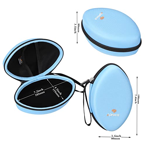 Sacoche de protection rigide pour casque Ailihen C8 Aproca bleu résistant