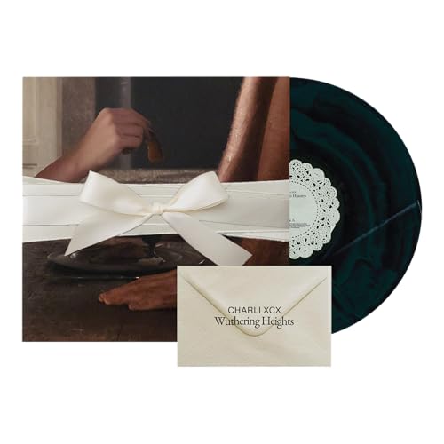 Album Art for Wuthering Heights Original Soundtrack Dark Swirl Green Vinyl LP w/ 39-inch ribbon, Charli xcx by Charli XCX