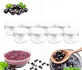 MIKONI 250ml Marmeladengläser Weckgläser Einweckgläser mit Deckel...