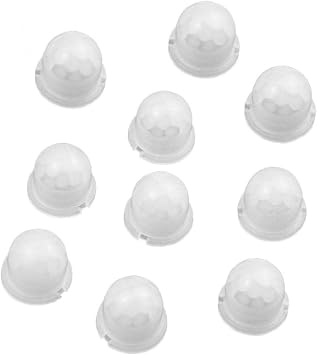 10 pc Outdoor Motion Sensor Detector High Quality Fresnel Lens White