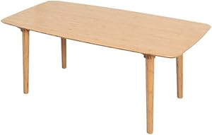 サイドテーブル テーブルシンプルでモダンなコーヒーテーブルテーブル木製テーブル中規模のファッションエンドテーブル長方形アークティーテーブル コーヒーテーブル (Color : Single layer, サイズ : 100cm)