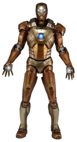 NECA Avengers Iron Man (Midas Armor) 1:4 Scale Action Figure 18