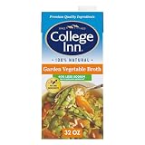 College Inn 40% Less Sodium Garden Vegetable Broth, 32 Fl Oz