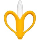 Buba Massageador De Gengiva Banana Cerdas Curtas