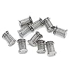 HNGSON 0.59"×0.43" Metal Spring Base Spiral Wobbles Spring for Crafts Pack of 10 #3