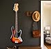 Fender American Professional Classic Jazz Bass - 3-Color Sunburst Bundle with Gig Bag, Strap, Cable, and Guitar Cleaning Kit