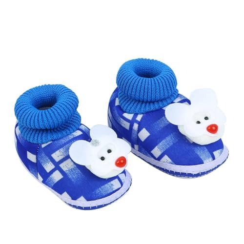 ephemeral Unisex Newborn Baby Booties | Baby First Walking Shoes | Baby Shoes | Baby Sandals with Anti Slip Sole | Baby Footwear | Toe to Heel Length=12cm-picture-58