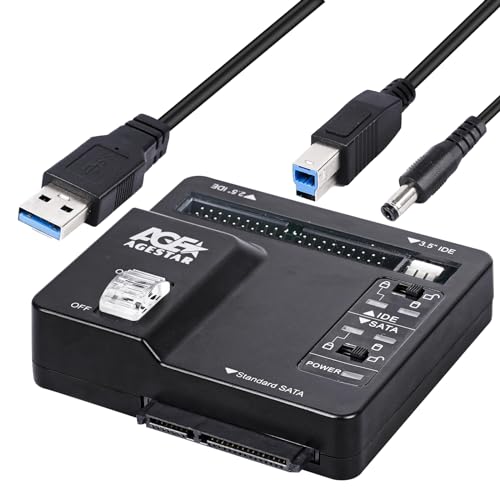 Adaptador Externo USB 3.0 a IDE y SATA para Disco Duro miniatura 1