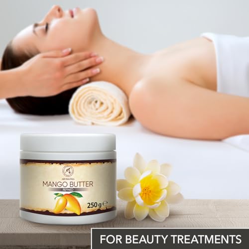 Mangobutter 250g – Feuchtigkeitspflege für Haut und Haar