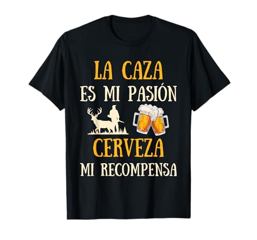 Caza Hombre Divertido Idea De Regalo Cazador Cerveza Camiseta
