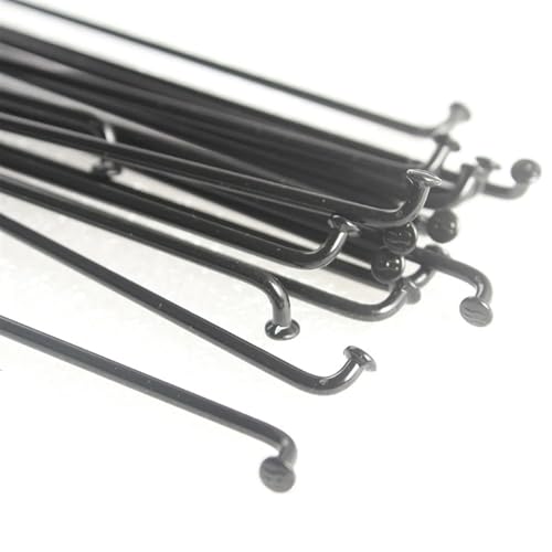 Radios, radios de rueda, 16 piezas 14G 2,0 mm 122 128 146 176 196 mm 45# Radios de acero Bicicleta de montaña Bicicletas de carretera Llanta de rueda Pieza de radio con pinzas Piezas de bicicleta Cicl