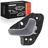 A-Premium Front Right Passenger Side Interior Door Handle Compatible with Dodge Grand Caravan Caravan 2001-2007 & Chrysler Town & Country 2001-2007, Voyager 2001-2003, Gray, Replace# RT76BD5AA