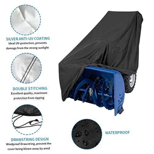 Copertura del ventilatore della neve copertura impermeabile del lanciatore della neve del palcinetto della protezione resistente con il coulisse - Image 6