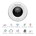 360° Panoramic Wireless WiFi IP Camera, NexTrend 3MP Ultra HD Home Security Camera with Fisheye Lens Night Vision Two Way Audio Motion Detection Support 128GB TF Card&Cloud Service