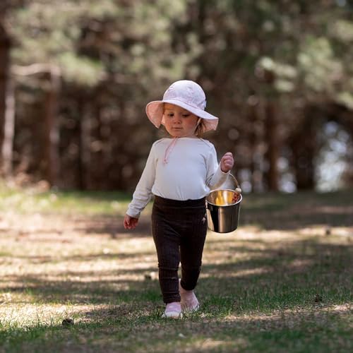 Image of JAN & JUL Original Grow-with-Me Adjustable Cotton Sun-Hats 50+ UPF (Baby, Toddler, Kid)