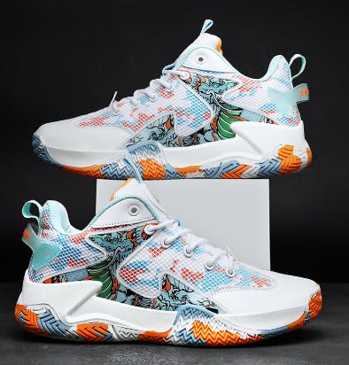 Zapatillas de baloncesto juveniles con suela amortiguada para correr 5