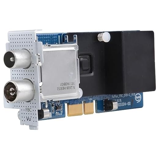 VU+ DVB-C FBC Tuner UNO 4K / Ultimo 4K (8 Demodulatoren)