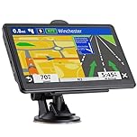 GPS Navigation for Car Canada, 7" Touch Screen, with US Canada Mexico 2026 Maps Free Lifetime Updates, GPS Navigation System for Truck, RV, Trucker, Semi Truck, Lorry, Commercial Drivers