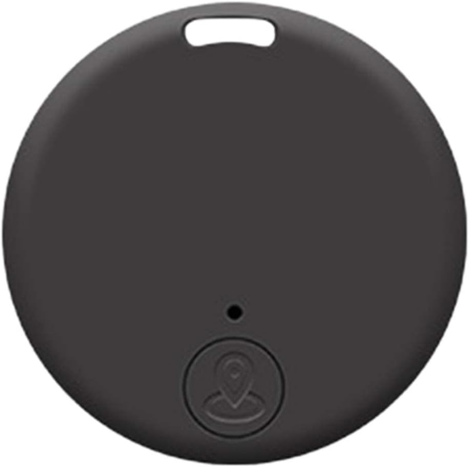 Portable GPS Tracking Bluetooth 5.0 Mobile Key Tracking Smart -loss Device Kids Smart Device (Black, One Size)