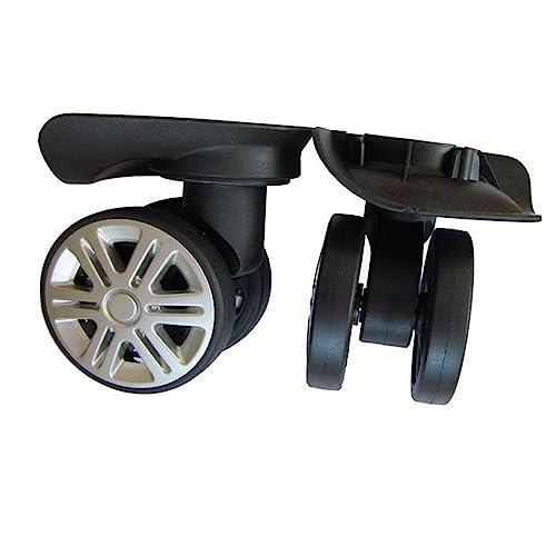 Bothyi de bagagem de reparo de 2 peças, rodízio giratório de bagagem, durável, rotação de 360 graus,