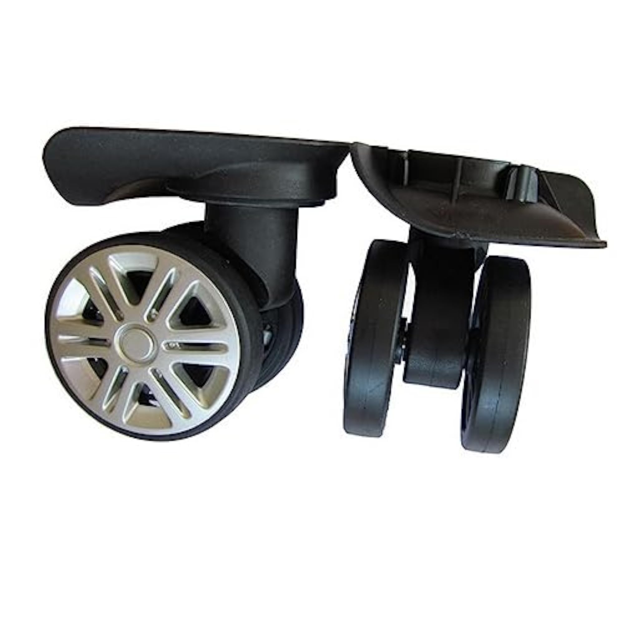 2Pcs 360 Swivel Luggage Replacement Wheels for Suitcase