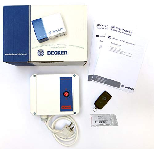 Preisvergleich Produktbild Funksteuerung Beck-O-Tronic 5 Centronic mit 1 Stück 2 Kanal Fernbedienungen