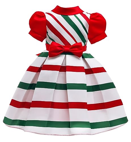 Girls Christmas Dress Kids Princess Birthday Party Ball Gown Prom