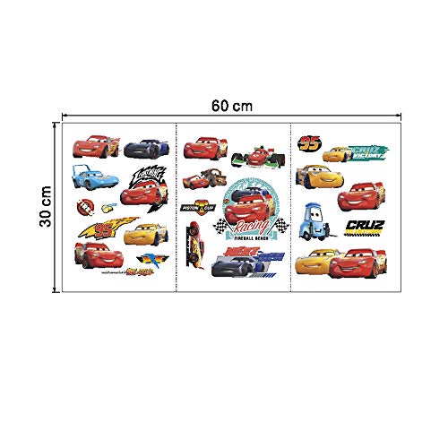 Ufengke Cars Racing Story Wall Stickers Diy Removable Vinyl Peel And Stick Wall Decals For Nursery Boy's Room Bedroom #TOP4