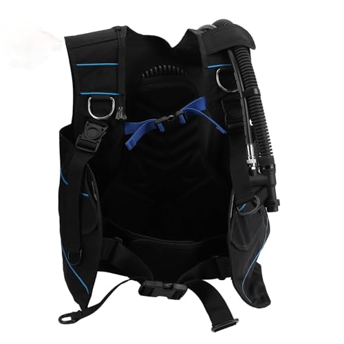 Chaqueta ajustable BCD de buceo ligera que soluciona la flotabilidad 4