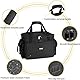 LEFOR·Z DJ Tasche,Kabel Organizer Tasche mit Abnehmbarem Gepolstertem Boden und Trennwänden,DJ Kabeltasche für DJ-Equipment,Musikinstrumente und Zubehör