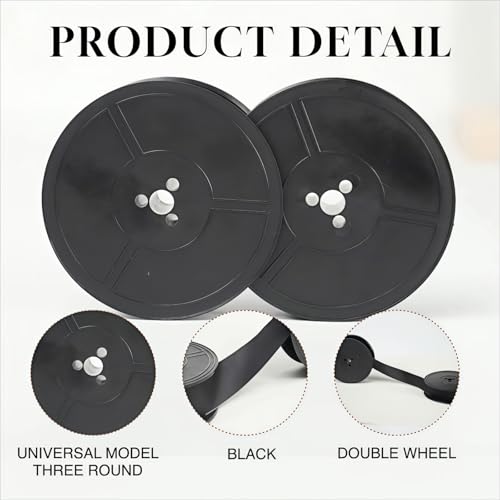 2 Stück Schreibmaschinenband,10M Farbband Schreibmaschine für DIN 2103,DIN 32755 langlebiges Farbband für klare Druckergebnisse, einfache Installation, schwarz