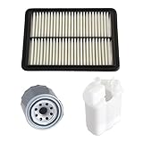 3 PCS Air Filter Oil Fuel Compatible With HYUNDAI H-1 2.4L 2010- A set 28113-4H000 26300-35054