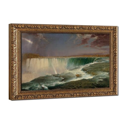 Toile tendue Niagara pour habiller un mur vide avec un cadre à suspendre de 50,8 cm