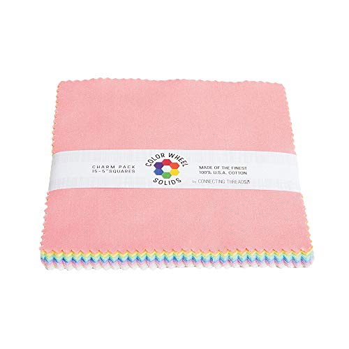 Connecting Threads Color Wheel Precut Quilting Fabric Bundle 5