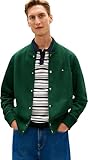 Tommy Hilfiger Blouson aviateur Essential Terry MW0MW42470 pour Homme, Vert, Taille M