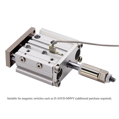Cylindre pneumatique à trois axes MGPMJ32X50-50-XC8 à course réglable